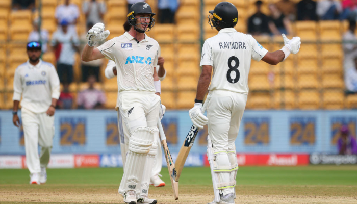 new zealand won over india by eight wickets in bengaluru test