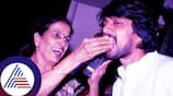 kiccha sudeep mother saroja Impact on his personal Life san