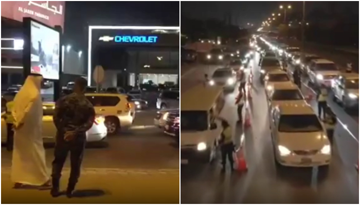 kuwait authorities found 2220 traffic violations in Fahaheel