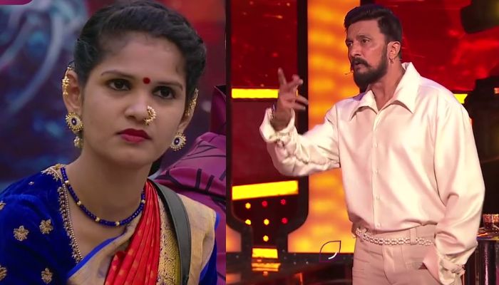 Bigg Boss Kannada 11 Promo Sudeep take class to chaitra Kundapur mrq