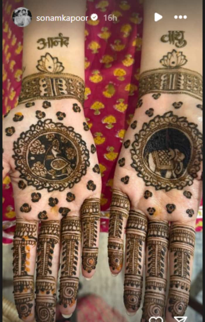 Karwa Chauth 2024: Parineeti Chopra, Sonam Kapoor, flaunt mehendi, Sonakshi Sinha shares new Mangalsutra RTM