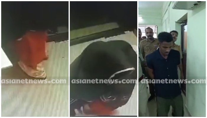 kollam native man went for atm robbery wearing the stolen red churidar arrested from kottarakkara