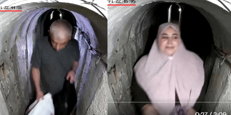 Ex Hamas Chief Yahya Sinwar Seen Inside Tunnel Hours Before October 7 Attack