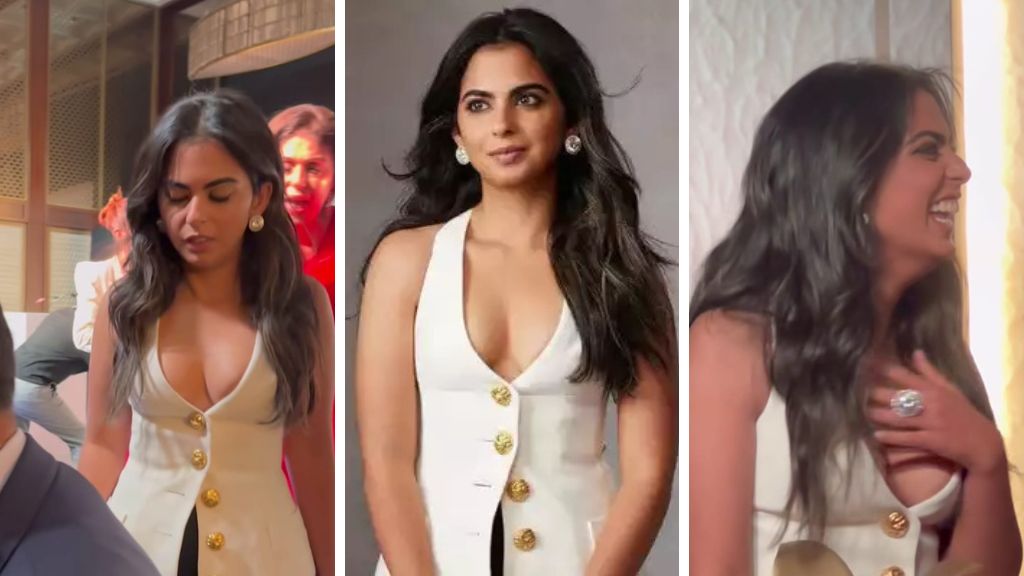 Icon of the year Isha ambani fans comments on her dress roo