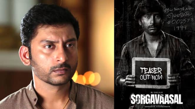 Actor and Director RJ Balaji Sorgavaasal movie teaser ans