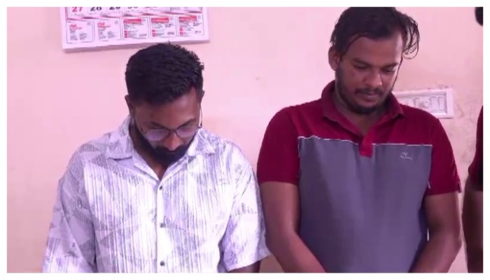 two persons arrested kollam karunagappally with 10 gram mdma