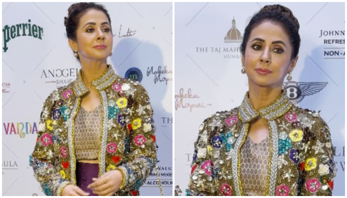 Urmila Matondkar fuels divorce buzz; Ditches wedding ring at event - WATCH ATG