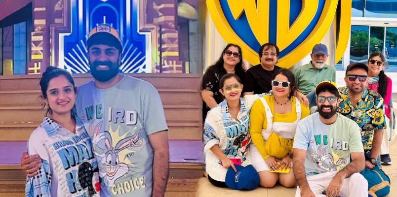 govind padmasoorya gopika anil dubai family trip pictures 