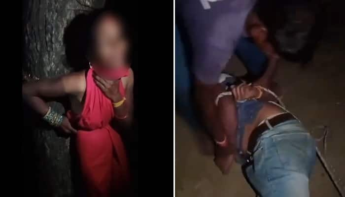 UP man ditches wife to celebrate Karwa Chauth with girlfriend, both tied with ropes, thrashed by locals (WATCH) shk