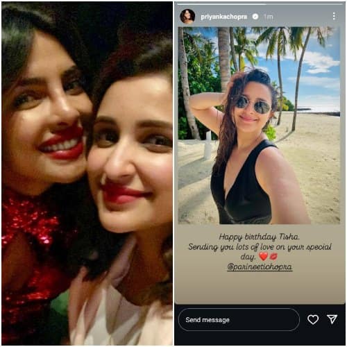 Happy Birthday Tisha...', Priyanka Chopra wishes cousin Parineeti Chopra on her birthday [PHOTO] ATG