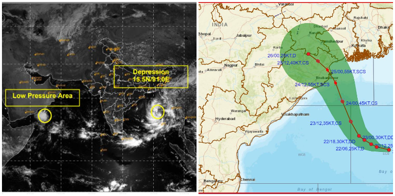 depression in bengal sea one week rain in kerala today 5 districts yellow alert