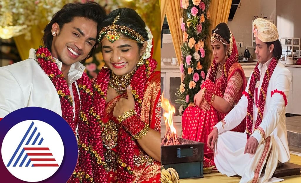 Divya Uruduga and Kishan Bilagali marriage photo goes viral pav