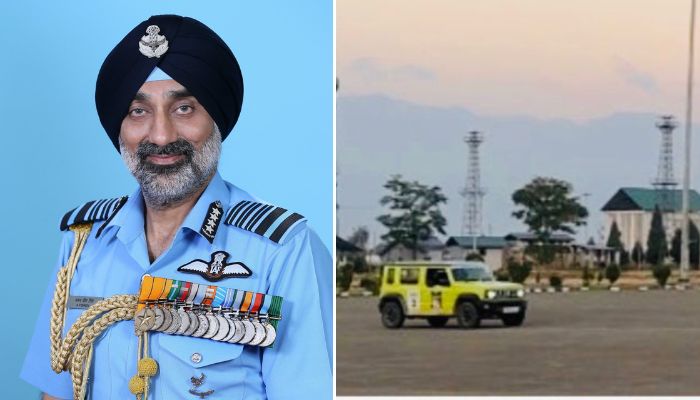 IAF chief ACM AP Singh to lead IAF UWM car rally from Hasimara to Guwahati tomorrow vkp