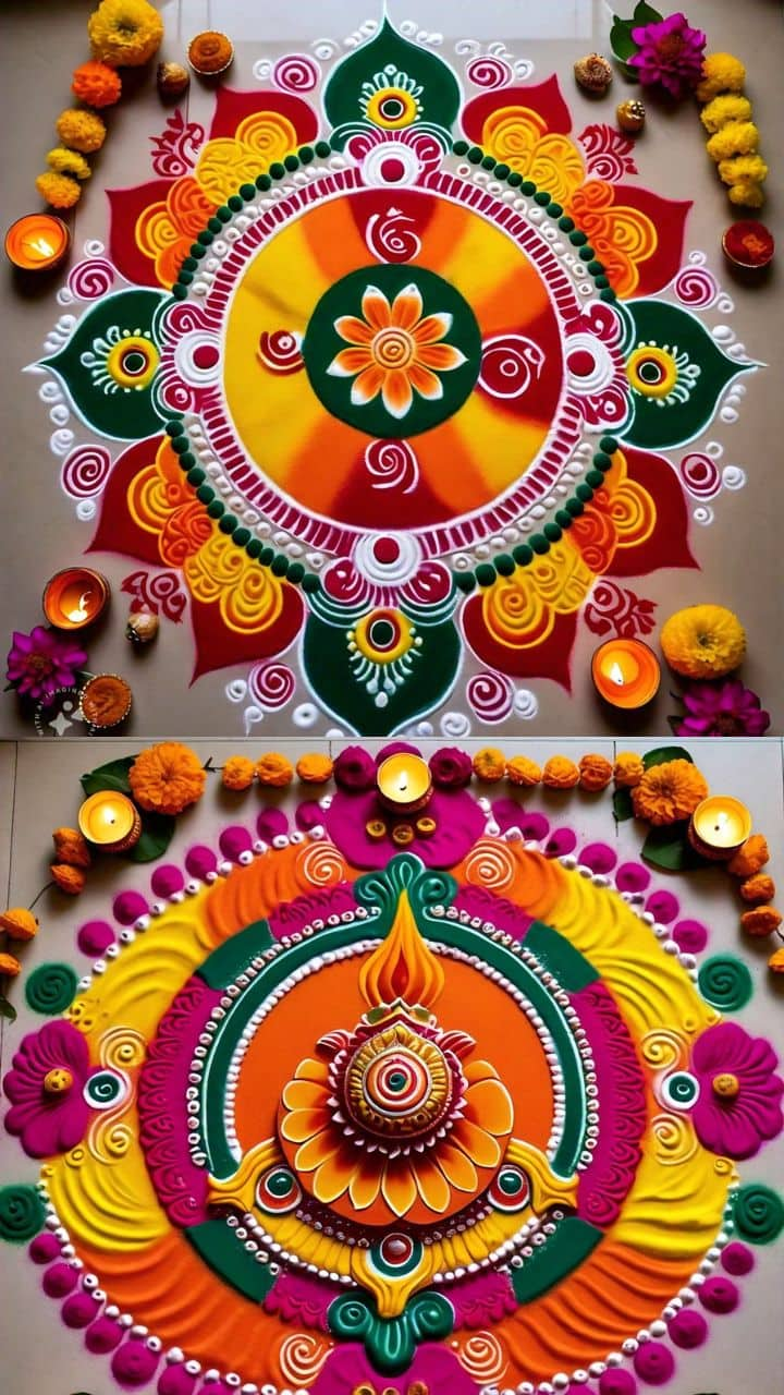 Dhanteras 2024: 6 rangoli designs from simple to traditional ATG