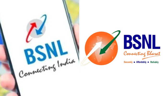 BSNL new logo launched tagline changed as connecting Bharat new color 