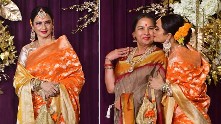 From Rekha to Gauri Khan Celebrities Dazzle at Manish Malhotras Diwali bash