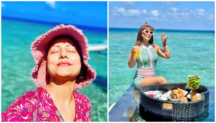 Hina Khan shares JOYFUL Maldives trip pictures amid her cancer journey NTI