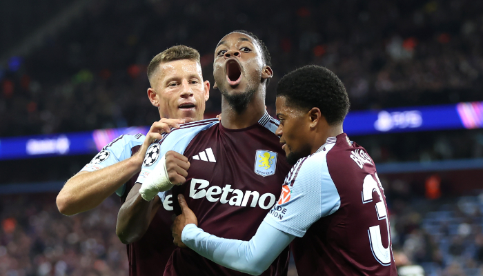 football Champions League 2024-25: Aston Villa beat Bologna 2-0 to go top of the table scr