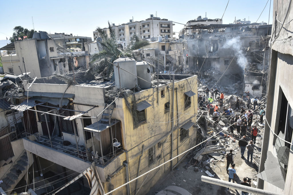 Caught on camera: Israeli missile strike reduces Beirut building to rubble in seconds; WATCH chilling video snt