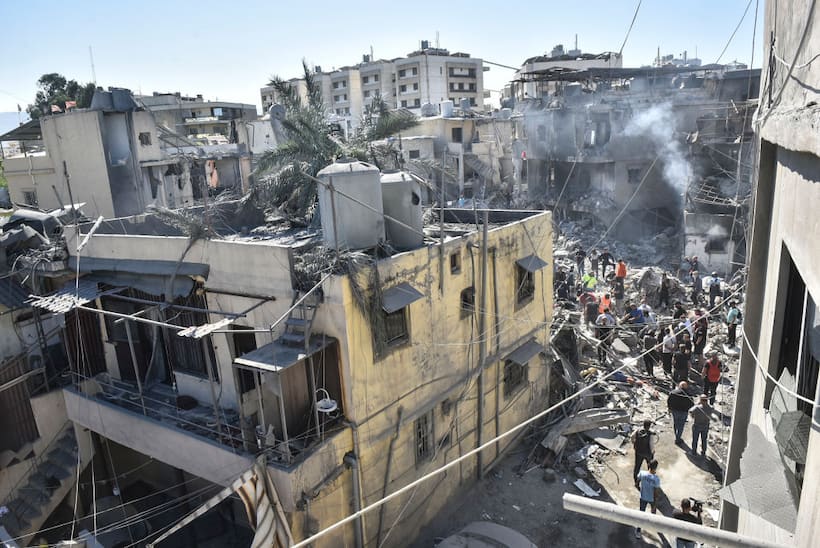 Caught on camera: Israeli missile strike reduces Beirut building to rubble in seconds; WATCH chilling video