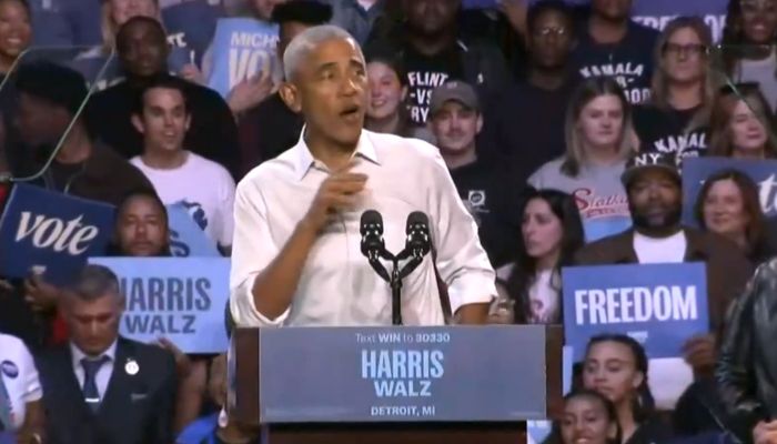 Barack Obama raps Eminems Lose Yourself for Kamala Harris at Detroit rally sets internet abuzz WATCH vkp