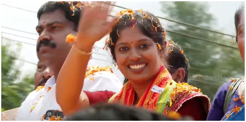 Wayanad by-election NDA candidate Navya Haridas will file nomination tomorrow