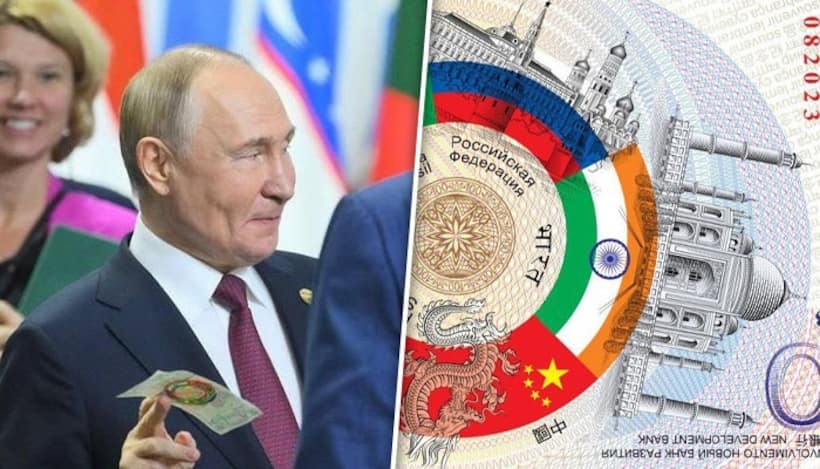 Taj Mahal on mock up BRICS currency note sparks outrage, netizens ask 'why not Ram Temple or Ashoka Chakra'