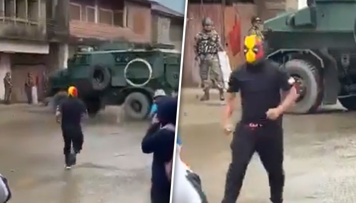 Manipur: Masked man throws air punches, mocks Indian Army in viral video; sparks outrage (WATCH) shk