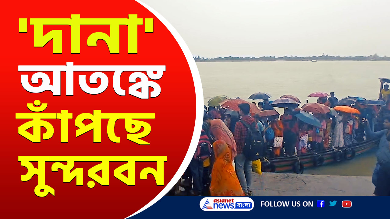 Cyclone Dana impact on Sundarbans : আর ২০০ কিমি দূরে 'দানা'! কি হবে, বিশাল প্রভাব পড়তে শুরু করল সুন্দরবনে