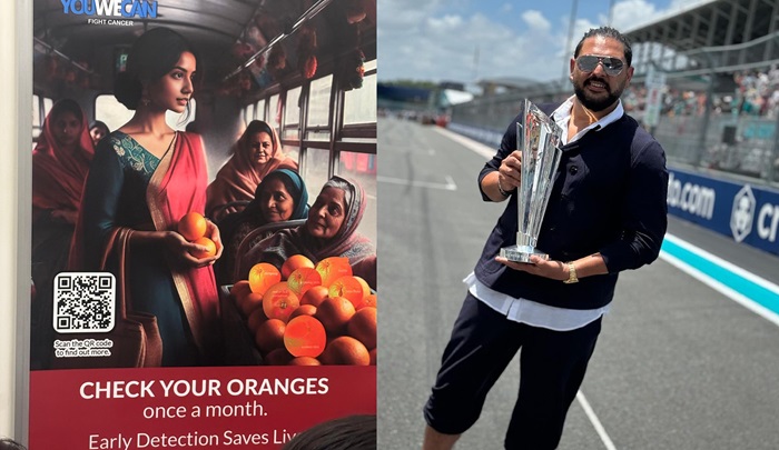 check your oranges once in a month netizens slams Yuvraj sing foundation breast cancer ad ckm