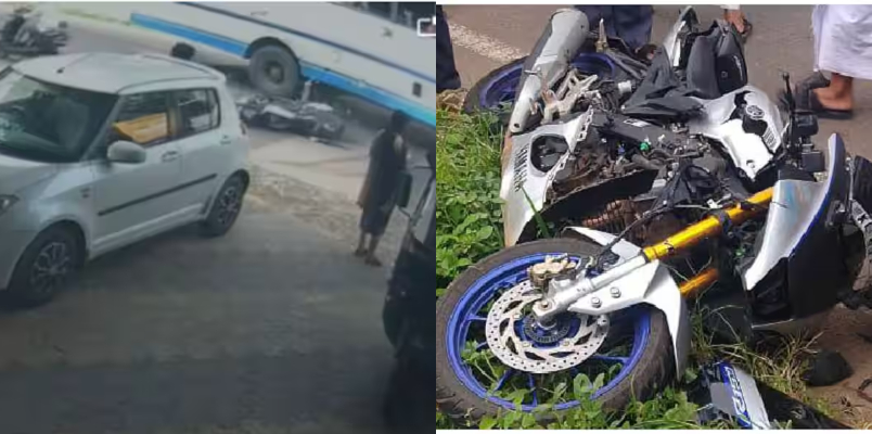 Bike accident Four people including two students lost their lives in one day in Malappuram