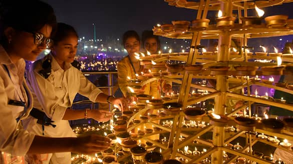 Ayodhya Deepotsav 2024 grand diwali celebration in lord rama with 28 lakh lamps ckm 