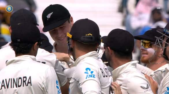 New zealand thrash Team india in pune test Rohit team slips WTC points table ckm