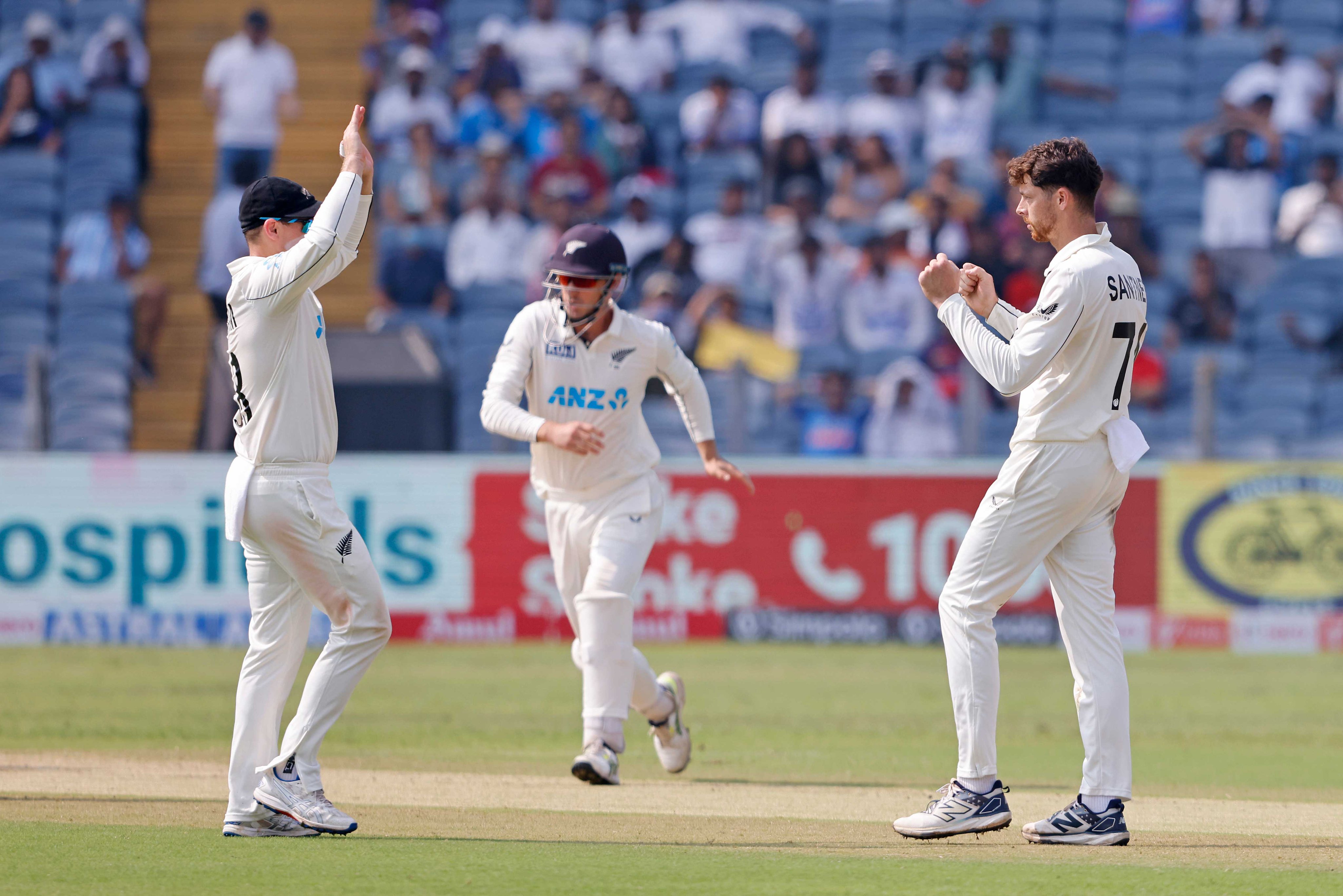 new zealand won test series in india first time after pune win