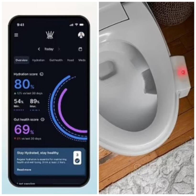Camera in toilet? Bizarre AI-device monitors your gut health by analyzing your poop with every flush (WATCH)