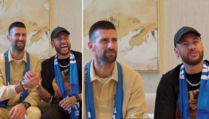 football Neymar vs Novak Djokovic: Al-Hilal star and tennis icon's epic career quiz showdown wins hearts (WATCH) snt