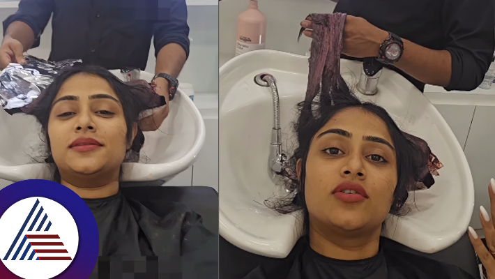 Sangeetha Sringeri of Bigg Boss fame had a problem while getting her hair coloured suc