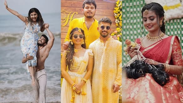 Social Media Star Madhu gowda and Nikhil Wedding Sangeet And Haldi Program And Trolls san