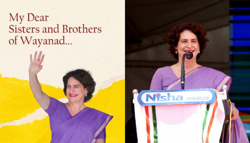 'You will be my teachers in this journey...' Priyanka Gandhi writes open letter to people of Wayanad