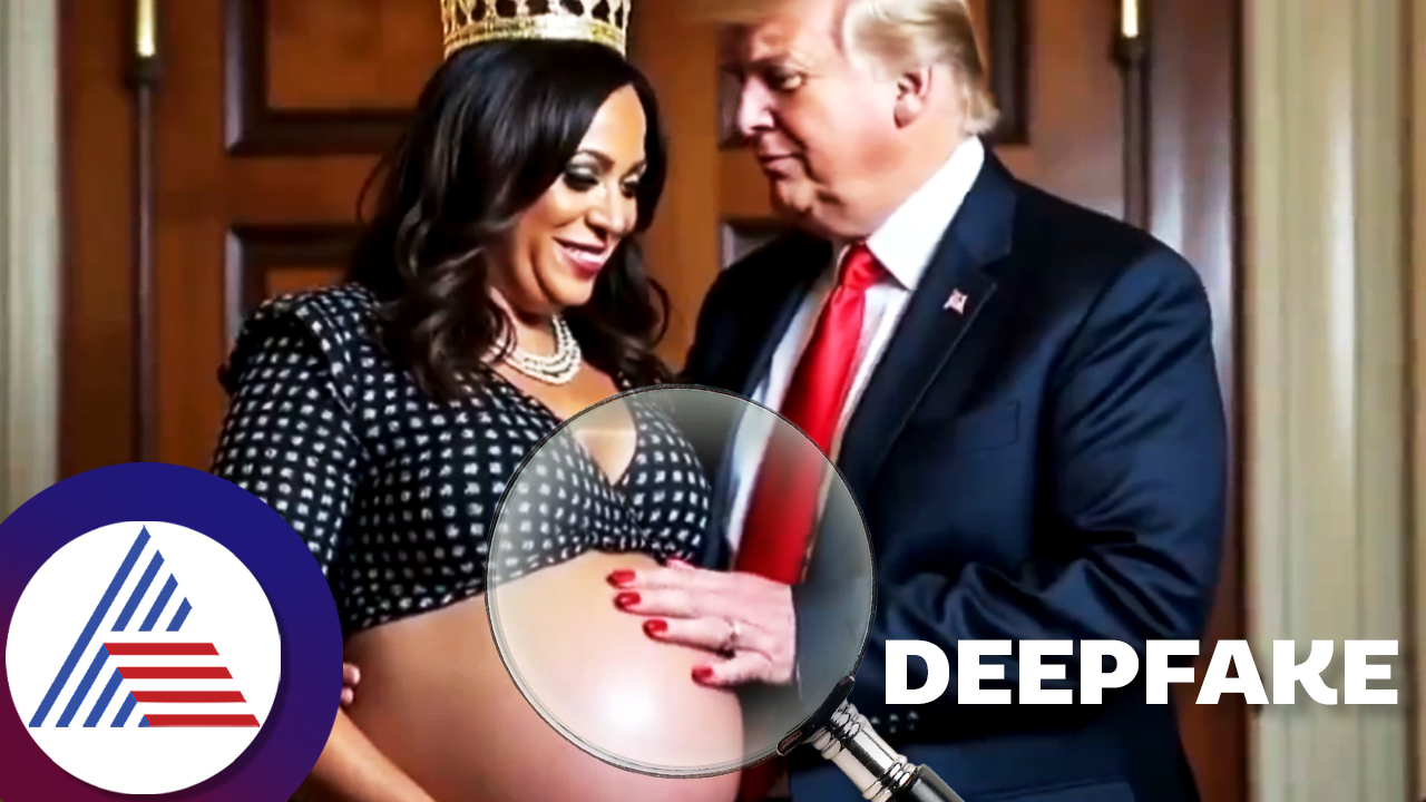 deepfake photo of  Donald Trump and Kamala Harris shows something is seriously wrong suc