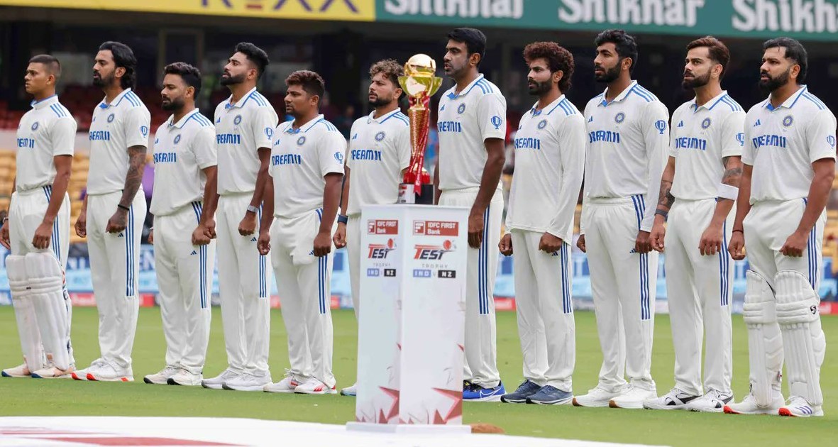 Mumbai Test Team India take on New Zealand Challenge in 3rd test kvn