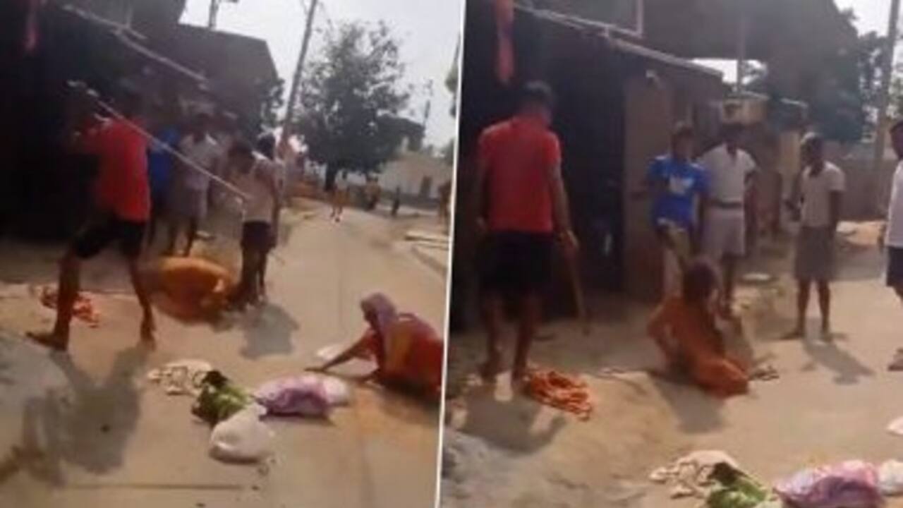 Lucknow: Tantrik brutally thrashed for molesting 6 year old girl, inserting finger in private parts (WATCH)