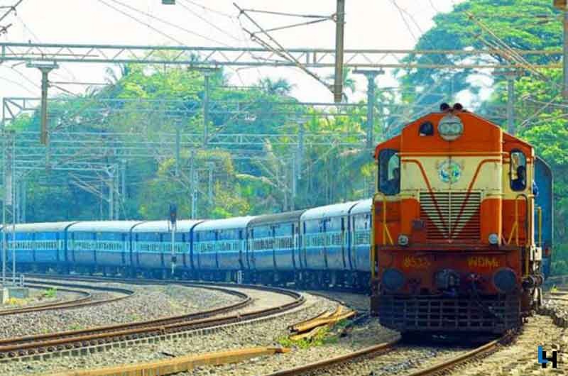 firecrackers explodes moving train catches fire Rohtak