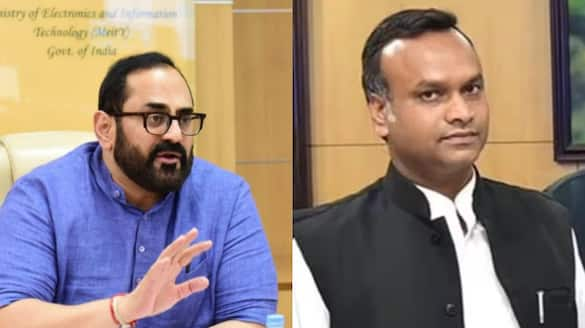 Priyank Kharge Counters Rajeev Chandrasekhar on Mallikarjun Kharge Insult Allegation RMA