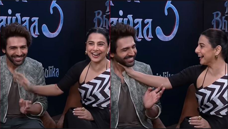 Bhool Bhulaiyaa 3 promotion Vidya Balan revealed Karthik Aryans love Affair