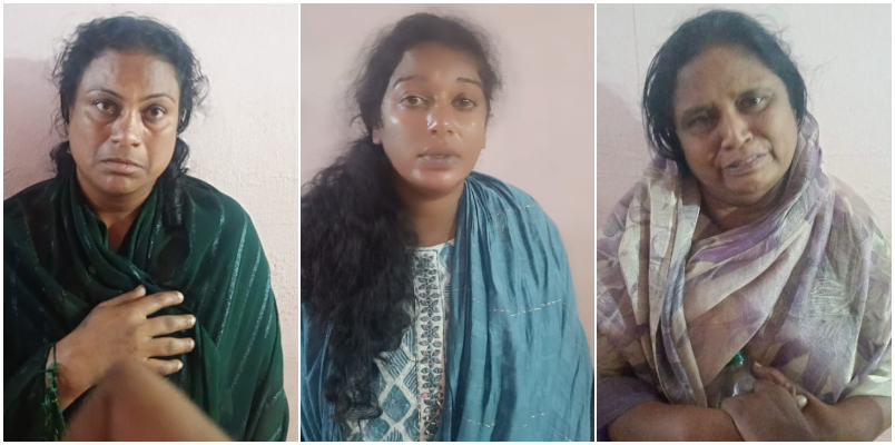 Chain snatching kerala latest news Gold Theft inside Haripad bus Three women arrested