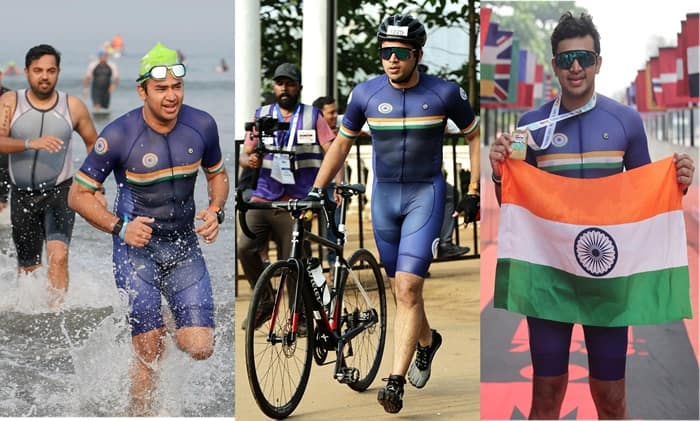 MP Tejasvi Surya first public representative to successfully complete Ironman race in Goa ckm