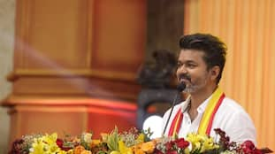 Tamilaga Vettri Kazhagam leader Vijay gave mass entry in Panaiyur tvk