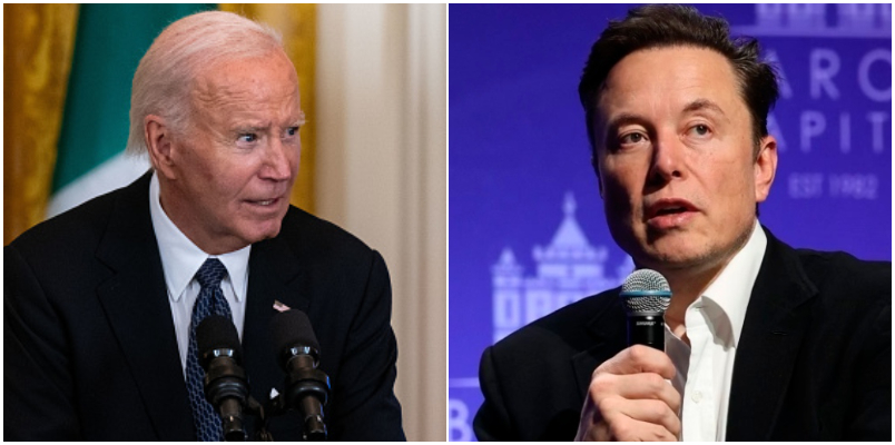 Elon Musk claps back at puppet Biden as he accuses Tesla CEO of breaching student visa norms