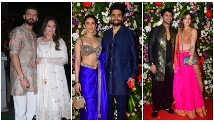 Ekta Kapoor's Diwali bash: Vikrant Massey, Sonakshi Sinha and others attend in stylish attires ATG